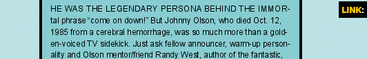 Retro Hot: Johnny Olson